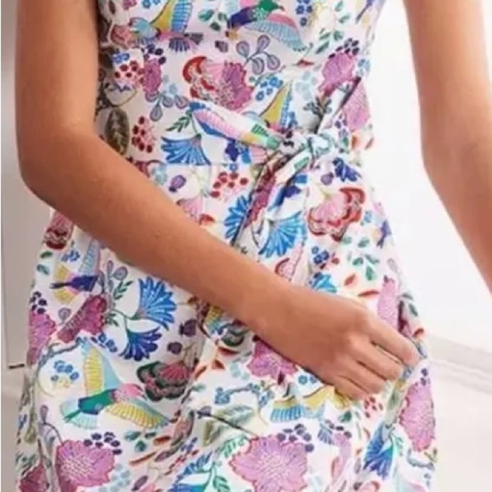 Boden Multicolor Floral Dress